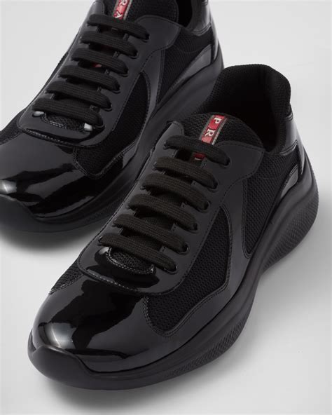 prada schuhe herren america's cup rot|Prada Men's America's Cup Patent Leather High.